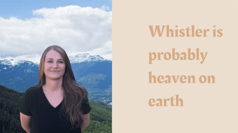 Happy in mountain vibes | Whistler is probably heaven on earth