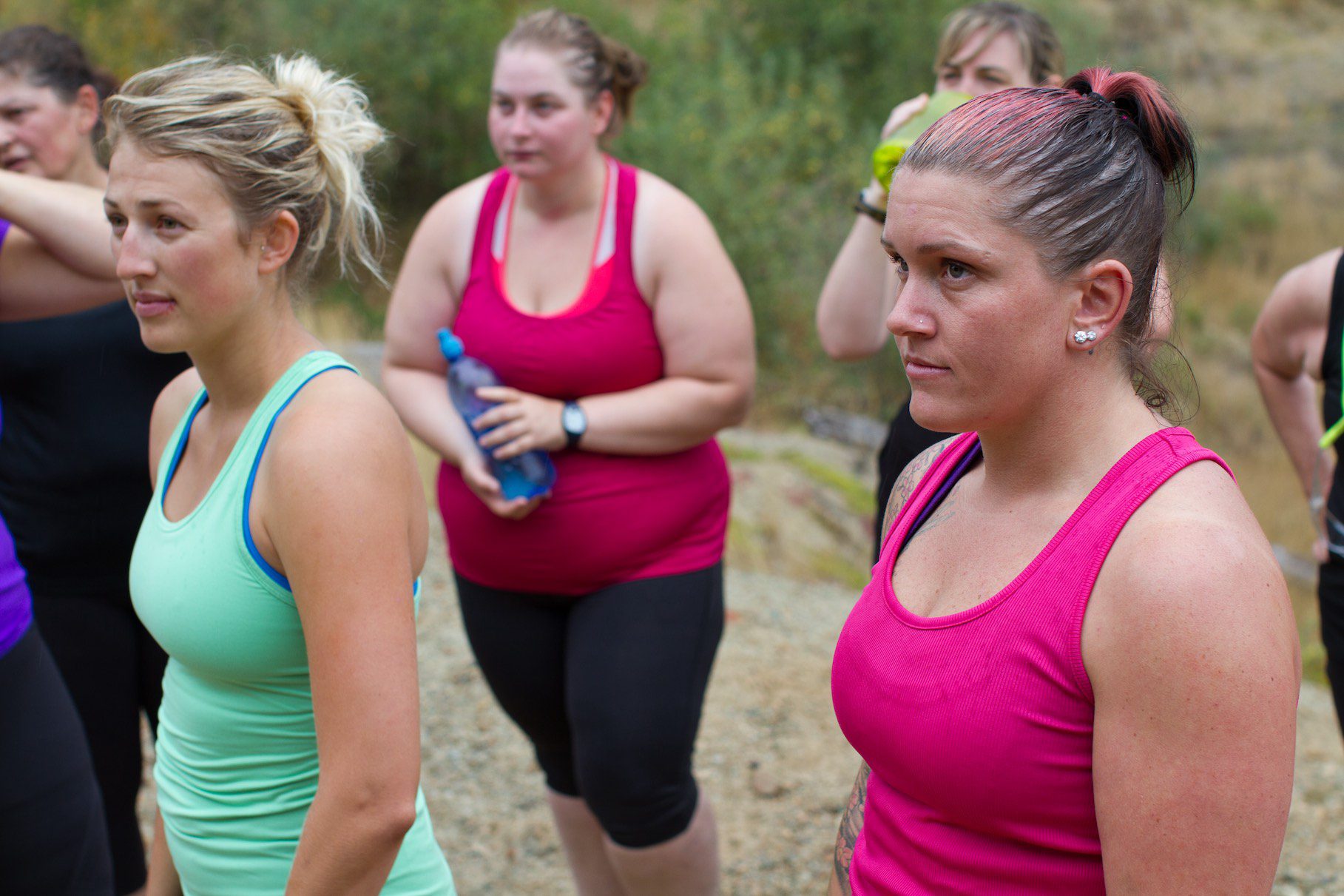 cat smiley boot camp